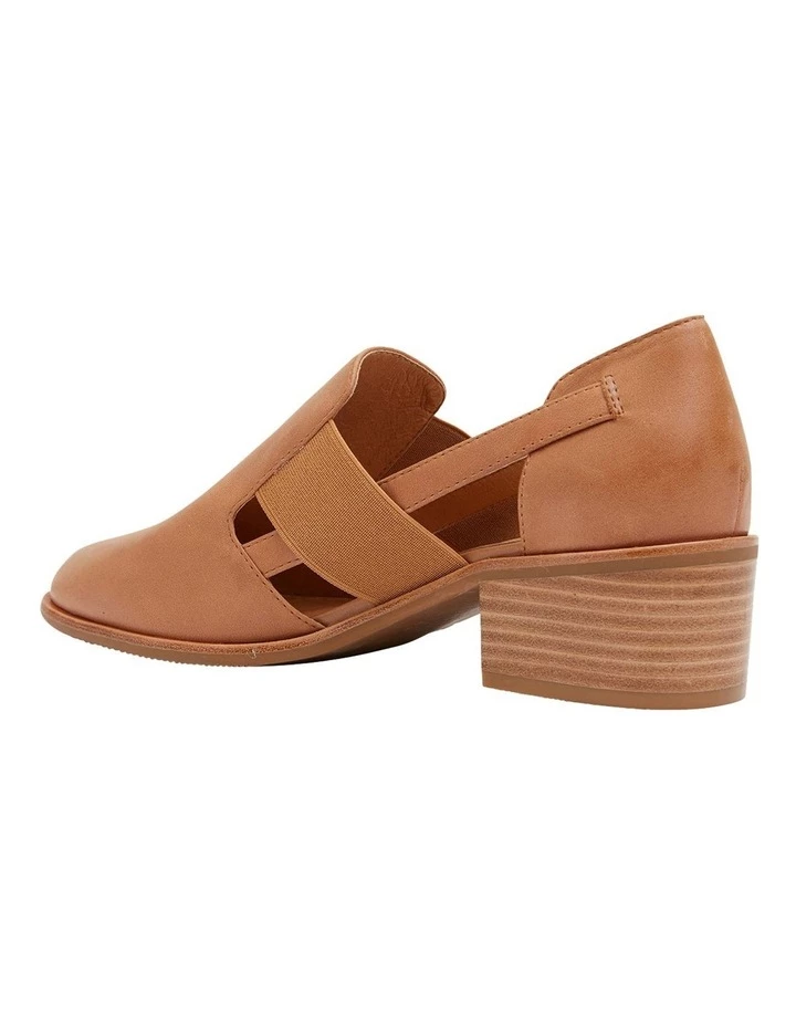 Jane Debster Expose Tan Glove Heeled Shoes 7 Jane Debster Expose Tan Glove Heeled Shoes - Image 7