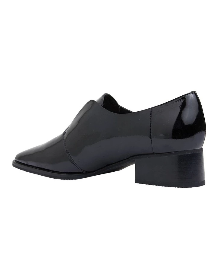 Jane Debster Editor Black Patent Heeled Shoes 7 Jane Debster Editor Black Patent Heeled Shoes - Image 7