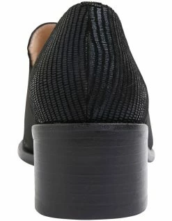 Jane Debster Exact Black Lizard Heeled Shoes -Deals Shoes Store 830133910 5 720x928