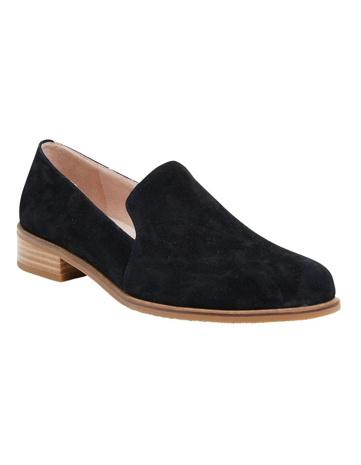 Jane Debster Everest Black Suede Flat Shoes 2 Jane Debster Everest Black Suede Flat Shoes - Image 2