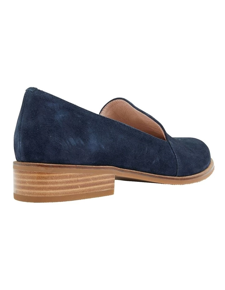 Jane Debster Everest Navy Suede Flat Shoes 4 Jane Debster Everest Navy Suede Flat Shoes - Image 4