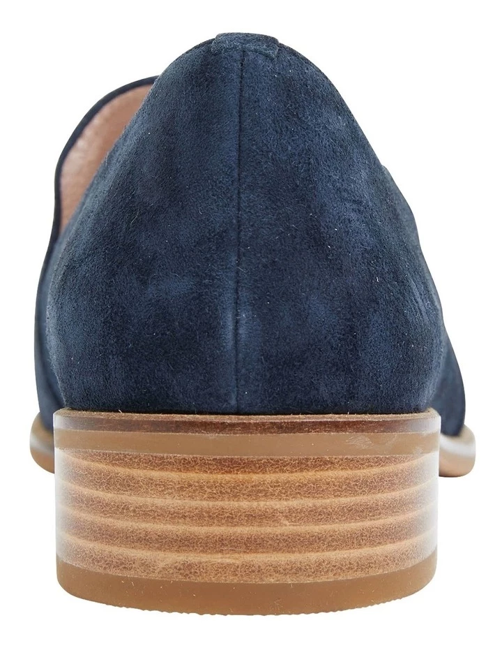 Jane Debster Everest Navy Suede Flat Shoes 5 Jane Debster Everest Navy Suede Flat Shoes - Image 5