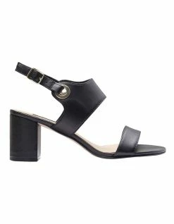 Jane Debster Pride Black Glove Sandals