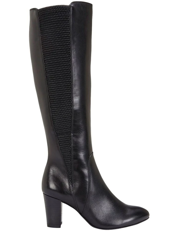 Jane Debster Knight Black Hi Shine Boots 1 Jane Debster Knight Black Hi Shine Boots