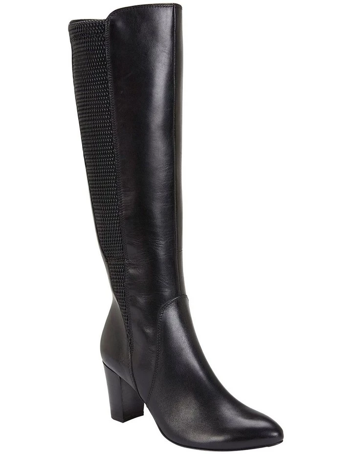Jane Debster Knight Black Hi Shine Boots 2 Jane Debster Knight Black Hi Shine Boots - Image 2