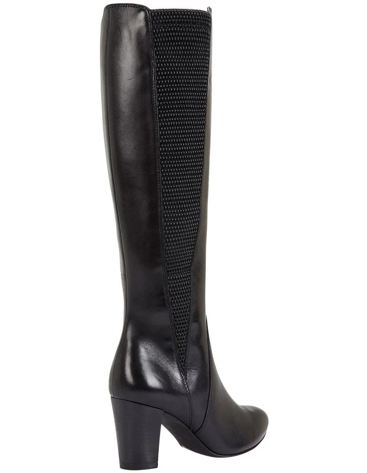 Jane Debster Knight Black Hi Shine Boots 4 Jane Debster Knight Black Hi Shine Boots - Image 4