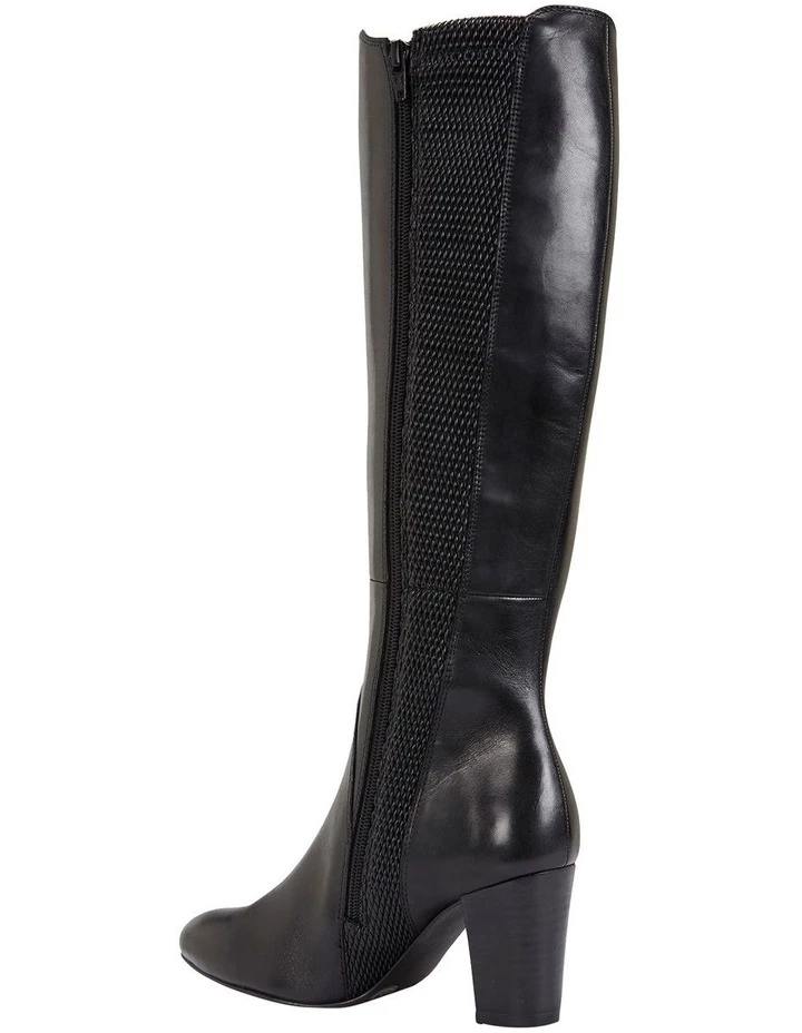 Jane Debster Knight Black Hi Shine Boots 7 Jane Debster Knight Black Hi Shine Boots - Image 7
