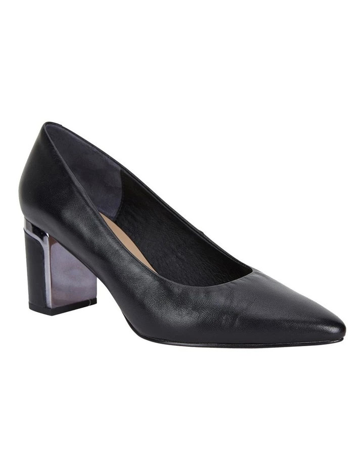 Jane Debster Bonnie Black Glove Heeled Shoes 2 Jane Debster Bonnie Black Glove Heeled Shoes - Image 2