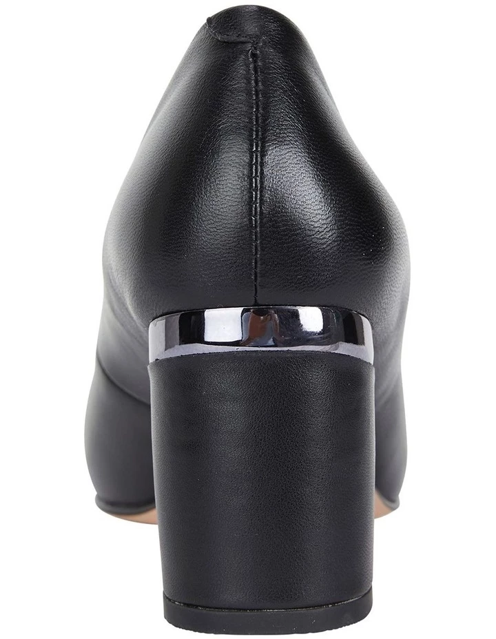 Jane Debster Bonnie Black Glove Heeled Shoes 5 Jane Debster Bonnie Black Glove Heeled Shoes - Image 5