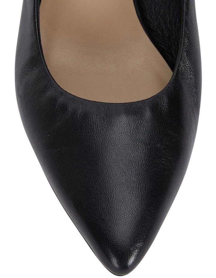 Jane Debster Bonnie Black Glove Heeled Shoes 6 Jane Debster Bonnie Black Glove Heeled Shoes - Image 6