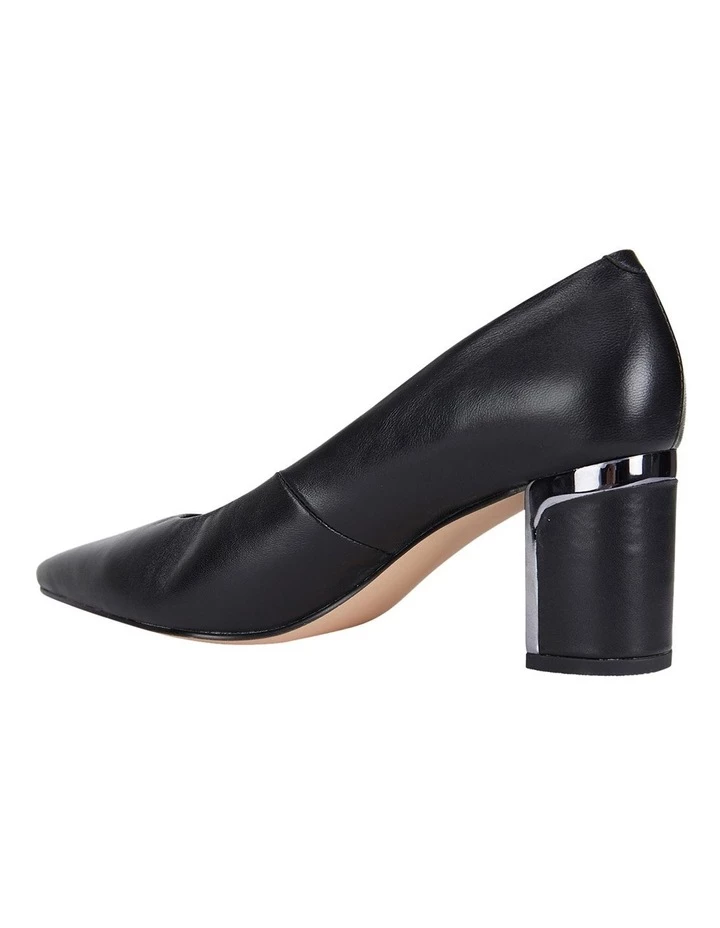 Jane Debster Bonnie Black Glove Heeled Shoes 7 Jane Debster Bonnie Black Glove Heeled Shoes - Image 7