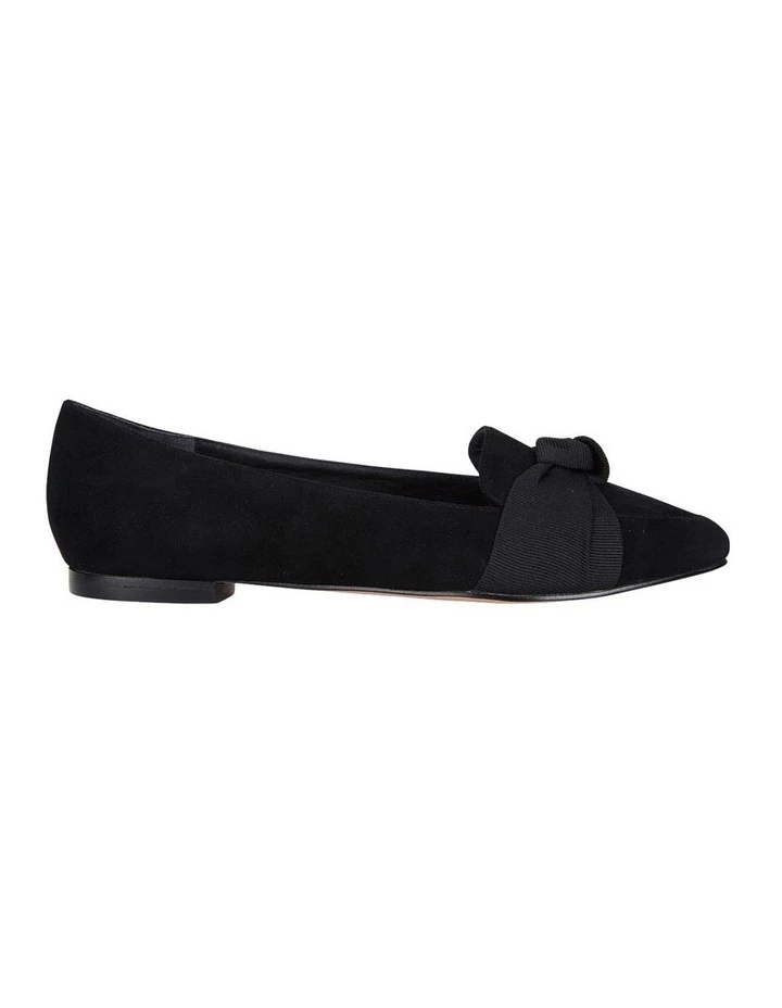Jane Debster Tango Black Suede Flat Shoes 1 Jane Debster Tango Black Suede Flat Shoes