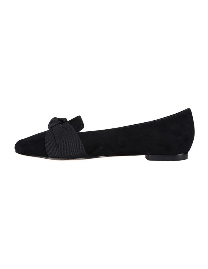 Jane Debster Tango Black Suede Flat Shoes 3 Jane Debster Tango Black Suede Flat Shoes - Image 3