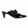 Jane Debster Symbol Black Patent Heeled Shoes
