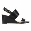 Jane Debster Diana Black Glove Sandals