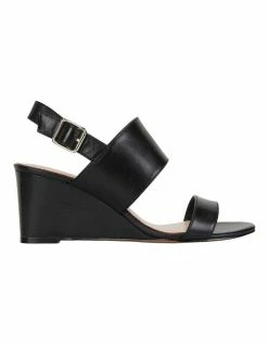 Jane Debster Diana Black Glove Sandals