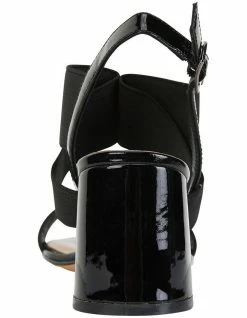Jane Debster Petal Black Patent /Elastic Sandals -Deals Shoes Store 830202310 5 720x928