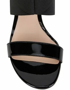 Jane Debster Petal Black Patent /Elastic Sandals -Deals Shoes Store 830202310 6 720x928