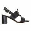 Jane Debster Obsess Black Glove Sandals