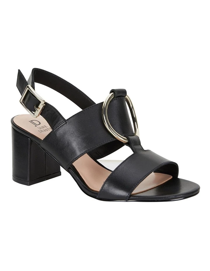 Jane Debster Obsess Black Glove Sandals 2 Jane Debster Obsess Black Glove Sandals - Image 2