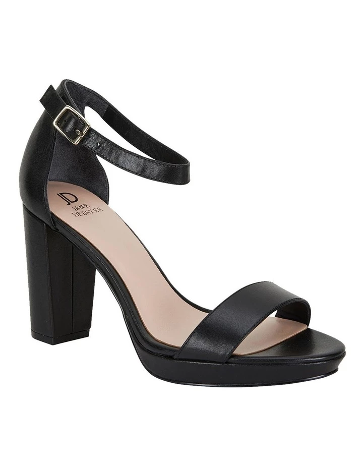 Jane Debster Lush Black Glove Sandals 2 Jane Debster Lush Black Glove Sandals - Image 2