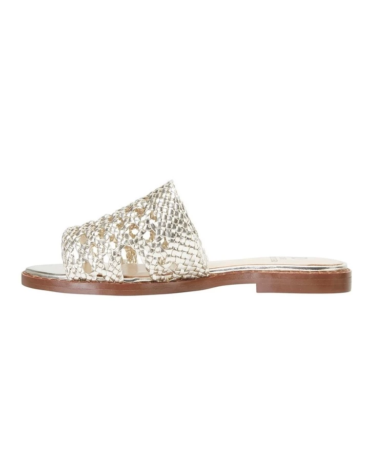 Jane Debster Becky Gold Metallic Sandals 3 Jane Debster Becky Gold Metallic Sandals - Image 3