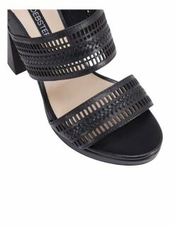 Jane Debster Scorpio Black Glove Sandals -Deals Shoes Store 830250190 6 720x928