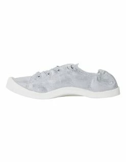 Sandler Link Silver Fabric Sneakers 9 Sandler Link Silver Fabric Sneakers -Deals Shoes Store 830283580 3 720x928
