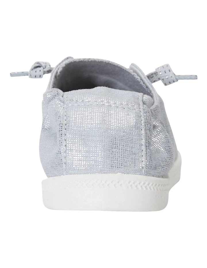 Sandler Link Silver Fabric Sneakers 7 Sandler Link Silver Fabric Sneakers - Image 7