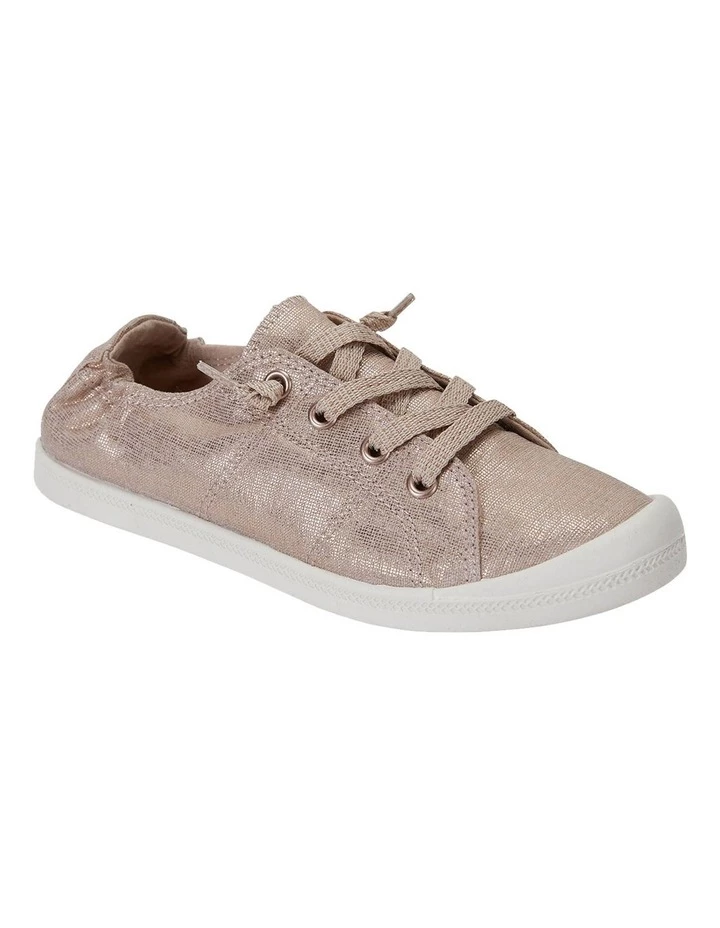 Sandler Link Rose Gold Fabric Sneakers 2 Sandler Link Rose Gold Fabric Sneakers - Image 2