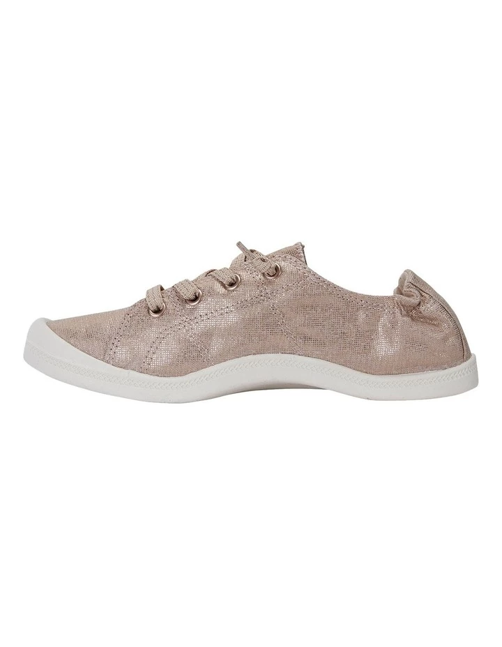 Sandler Link Rose Gold Fabric Sneakers 3 Sandler Link Rose Gold Fabric Sneakers - Image 3