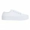 Sandler Scott White Canvas Sneakers