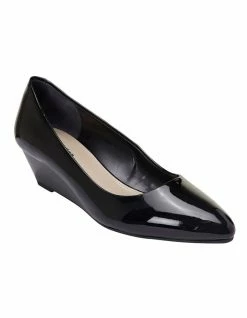 Sandler Henry Black Patent Heeled Shoes