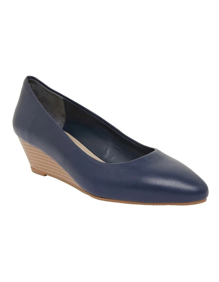 Sandler Henry Navy Glove Heeled Shoes 2 Sandler Henry Navy Glove Heeled Shoes - Image 2