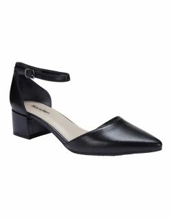 Sandler Dash Black Glove Heeled Shoes