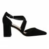Sandler Kara Black Suede Heeled Shoes