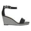 Sandler Claudia Black Glove Sandals