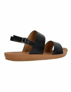 Sandler Ginger Black Smooth Sandals 9 Sandler Ginger Black Smooth Sandals -Deals Shoes Store 830408860 4 720x928
