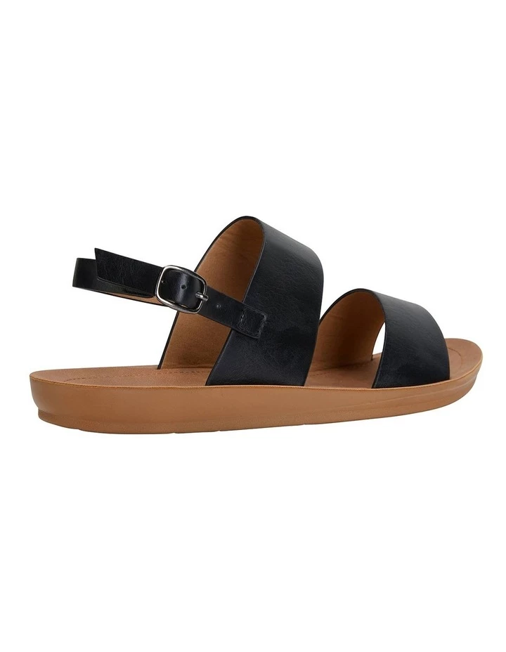Sandler Ginger Black Smooth Sandals 4 Sandler Ginger Black Smooth Sandals - Image 4
