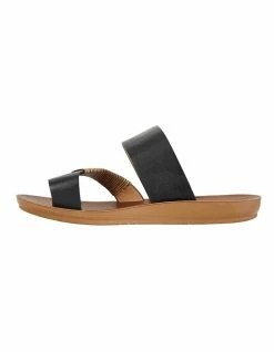 Sandler Gidget Black Smooth Sandals -Deals Shoes Store 830409040 3 720x928