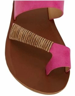 Sandler Gidget Pink Smooth Sandals -Deals Shoes Store 830409400 6 720x928