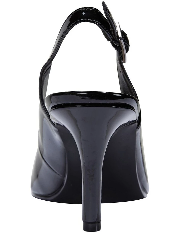 Sandler Maestro Black Patent Heeled Shoes 5 Sandler Maestro Black Patent Heeled Shoes - Image 5
