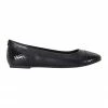 Sandler Gemini Black Glove/Snake Flat Shoes