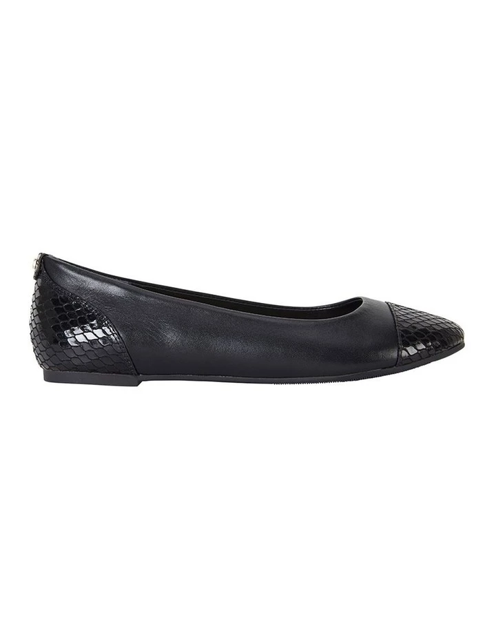 Sandler Gemini Black Glove/Snake Flat Shoes 1 Sandler Gemini Black Glove/Snake Flat Shoes