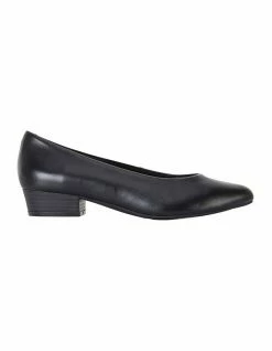 Sandler Emily Black Glove Heeled Shoes