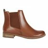 Sandler Bogart Mid Brown Glove Boots