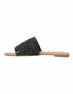 Sandler Ditto Black Weave Sandals -Deals Shoes Store 830459800 3 720x928
