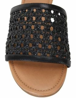 Sandler Ditto Black Weave Sandals -Deals Shoes Store 830459800 6 720x928