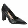 Sandler Lyric Black Glove Heeled Shoes