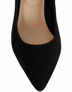 Sandler Lyric Black Suede Heeled Shoes 5 Sandler Lyric Black Suede Heeled Shoes -Deals Shoes Store 830505520 6 720x928